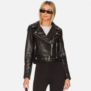 Blank NYC Vegan Leather Moto Jacket Size Medium – NEW